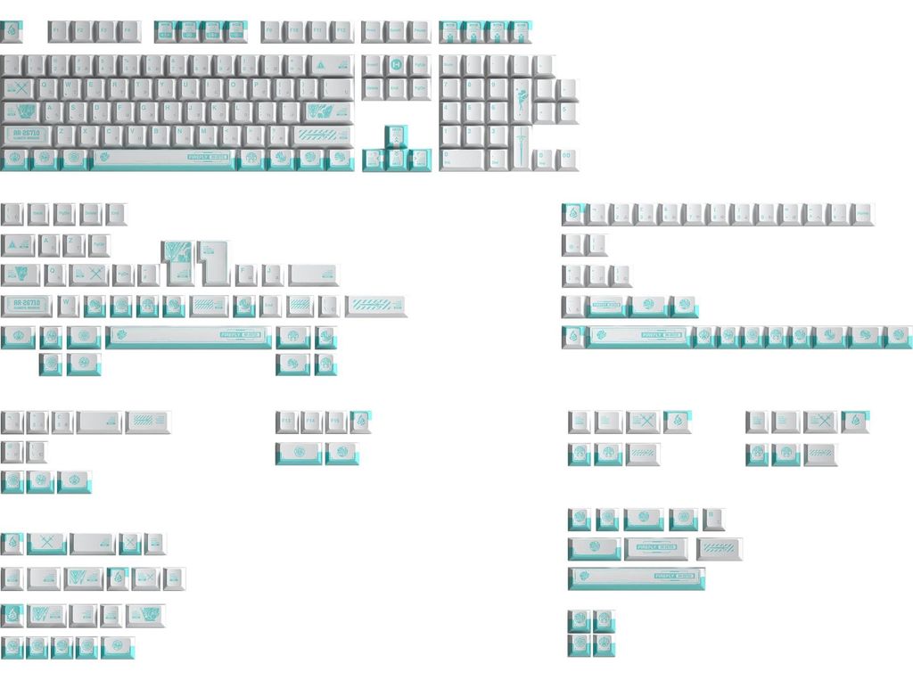 HYTE HYTE Firefly Keycap Set, Tastenkappe