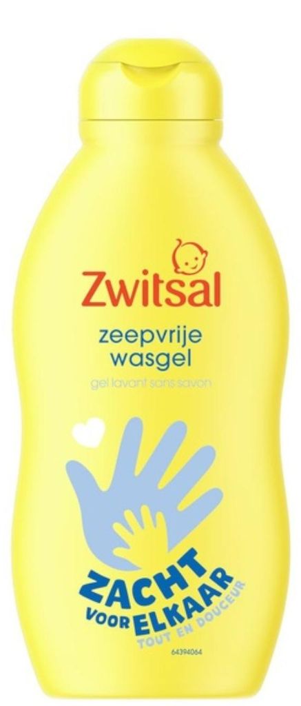Gel de toilette sans savon Zwitsal 200 ml Image du produit 