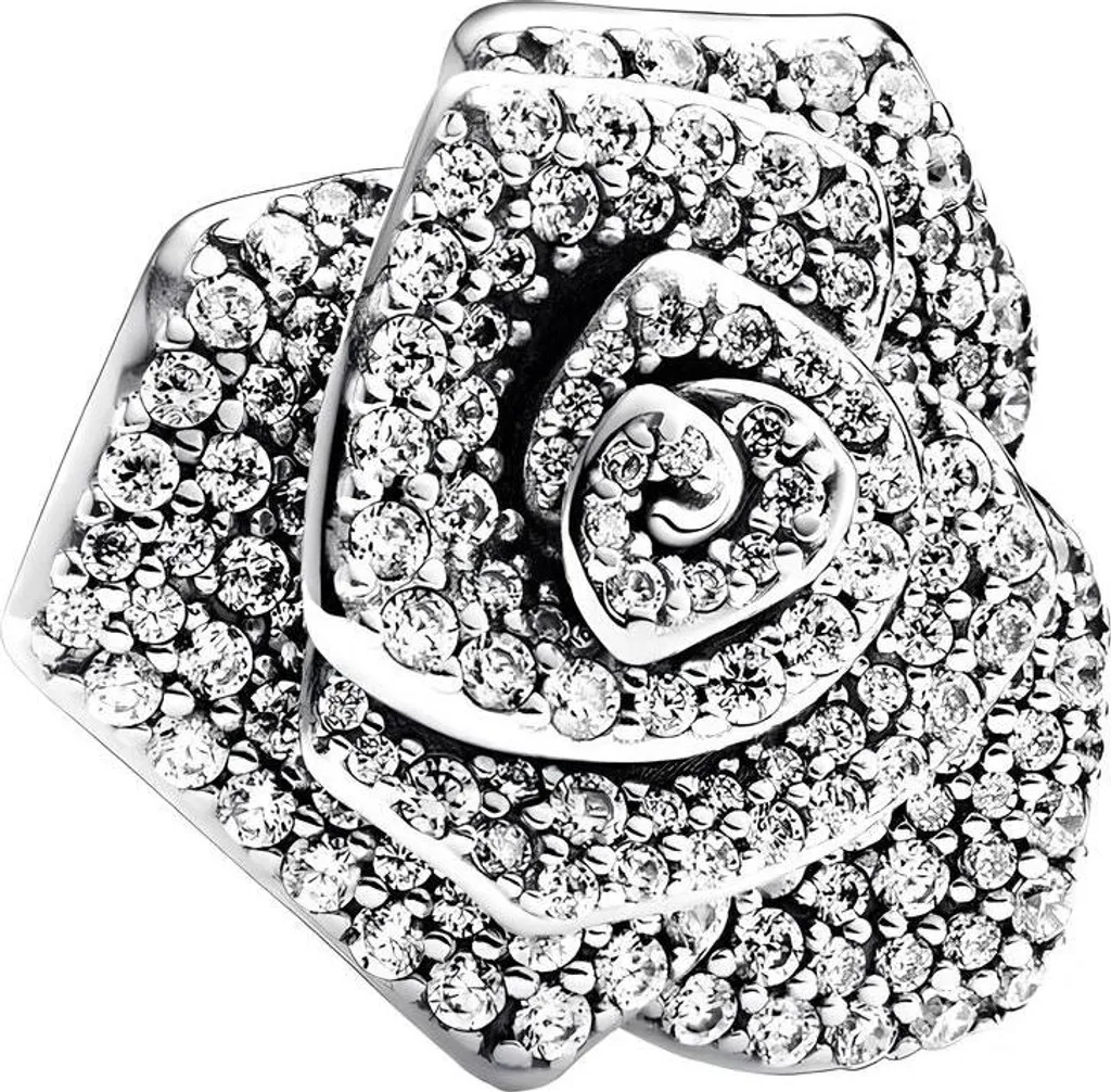 Offerta Charm Rose Pave per Pandora - Trusky Ciondolo Oro Rosa
