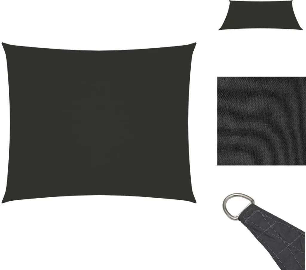 Offerta Tenda a Vela vidaXL 3,5x4,5 m | Ombra Immediata Antracite