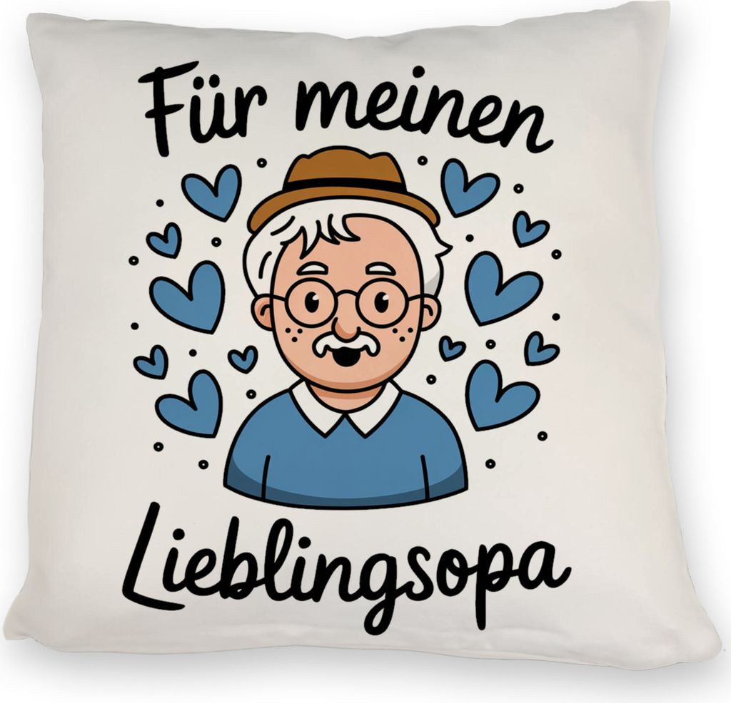 Für meinen Lieblingsopa Kissen