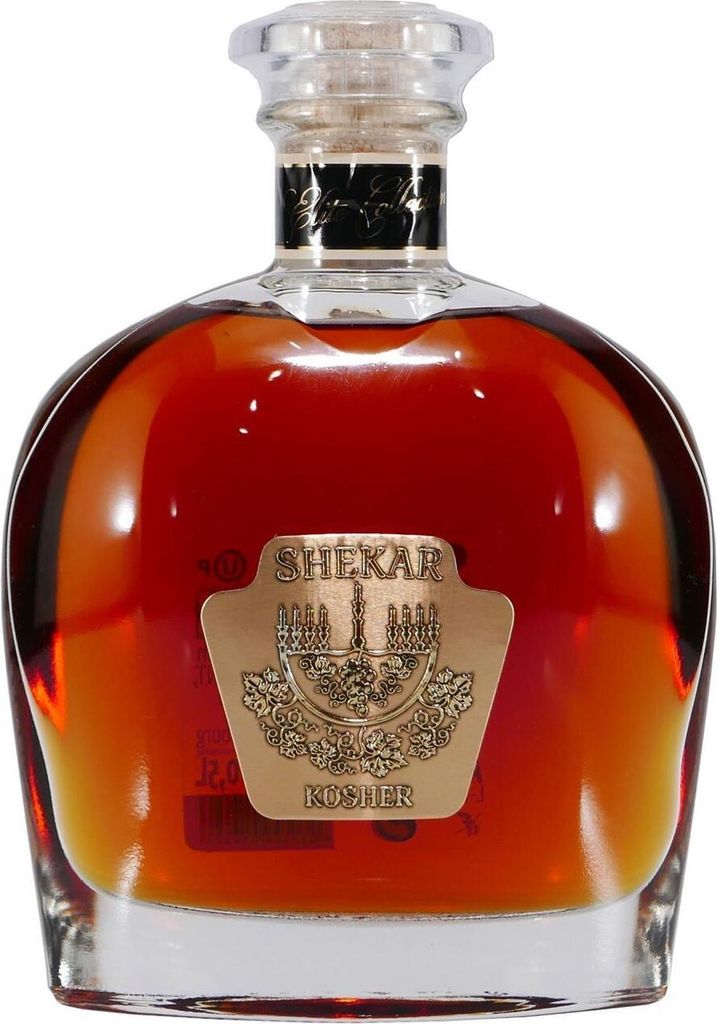 "Shekar" Kosher Brandy 40% vol. 500ml Produktbild 