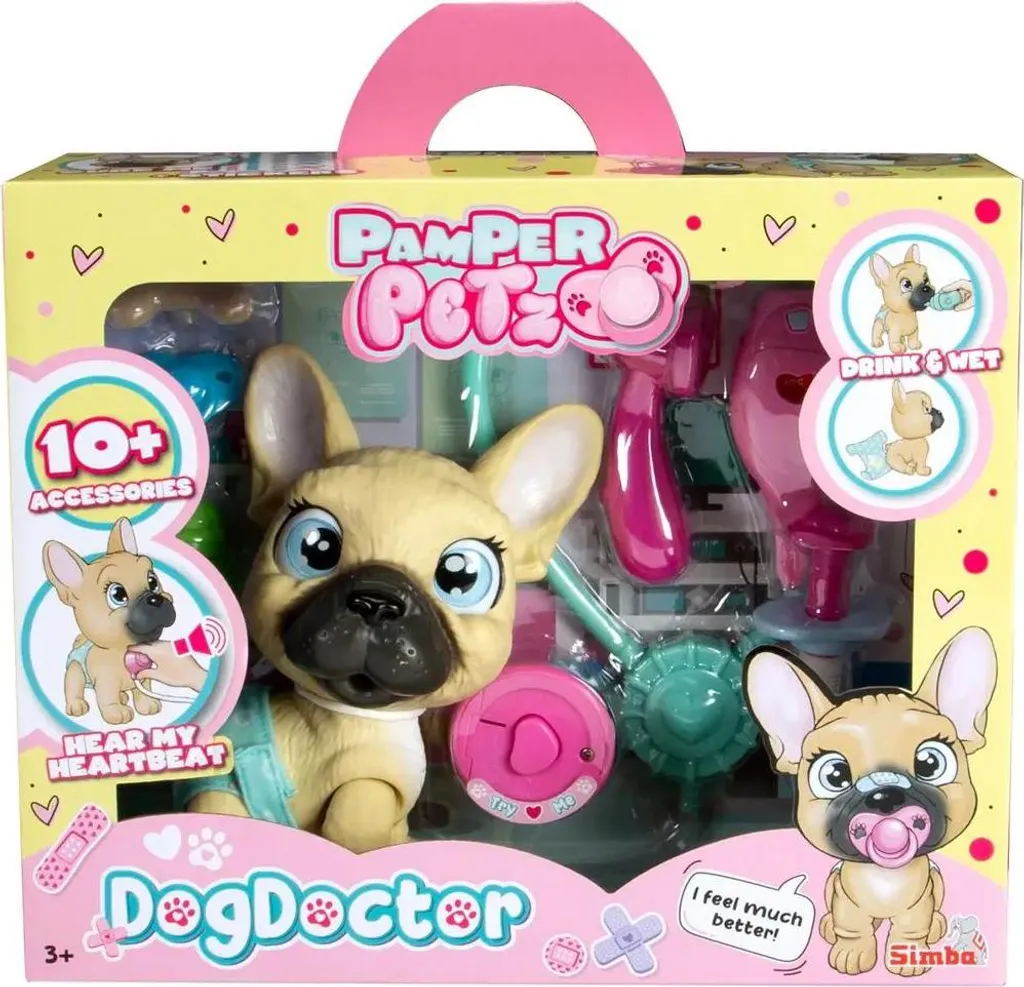 Dog Doctor Pamper Petz - Mallette de Soins Vétérinaire pour Enfants