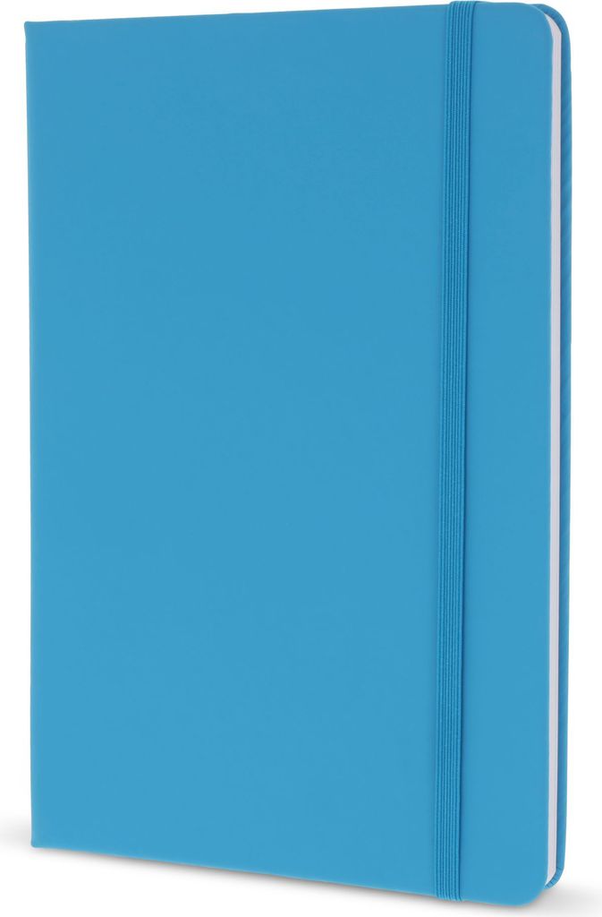 Notizbuch / DIN A5 / 192 S. / liniert / PolyurethanHardcover / Farbe: hellblau