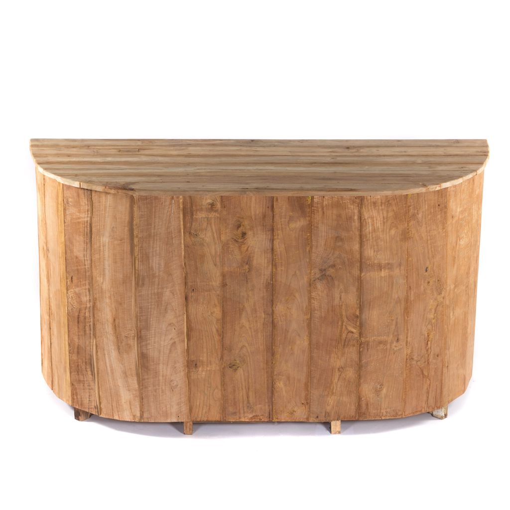 Barový pult "CIRCULO" | masivní dřevo, 180 cm | domácí bar, Obrázek produktu 3