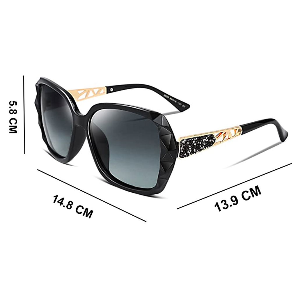 B2683 Damen-Sonnenbrille, klassisch, elegant, polarisiert, Produktbild 5