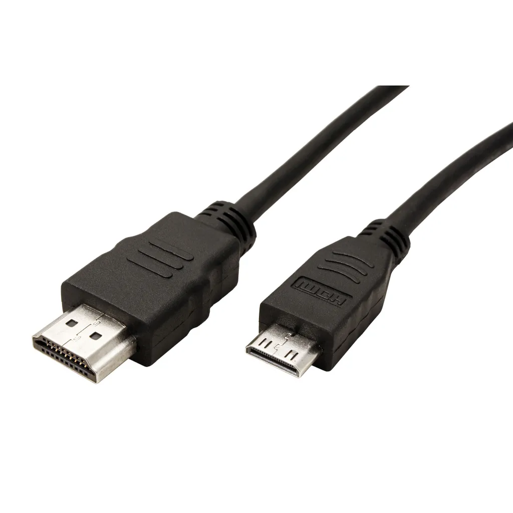 Câble HDMI vers Mini HDMI 2m Ethernet - Qualité Vidéo sans Interférence