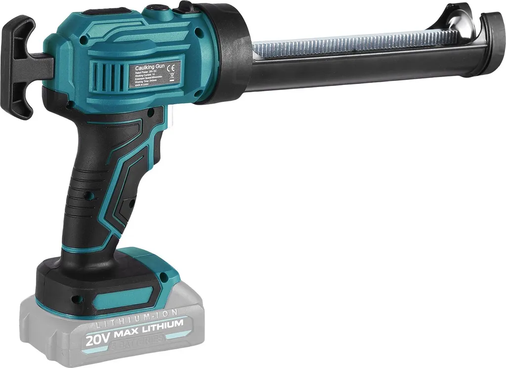 Pistolet à mastic électrique 20V à 4 vitesses avec éclairage LED intégré - 5