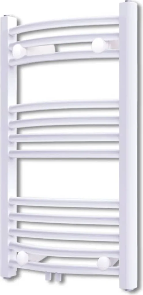 Sèche-serviette Eau Chaude Courbe 500x764 mm pour Chauffage Central