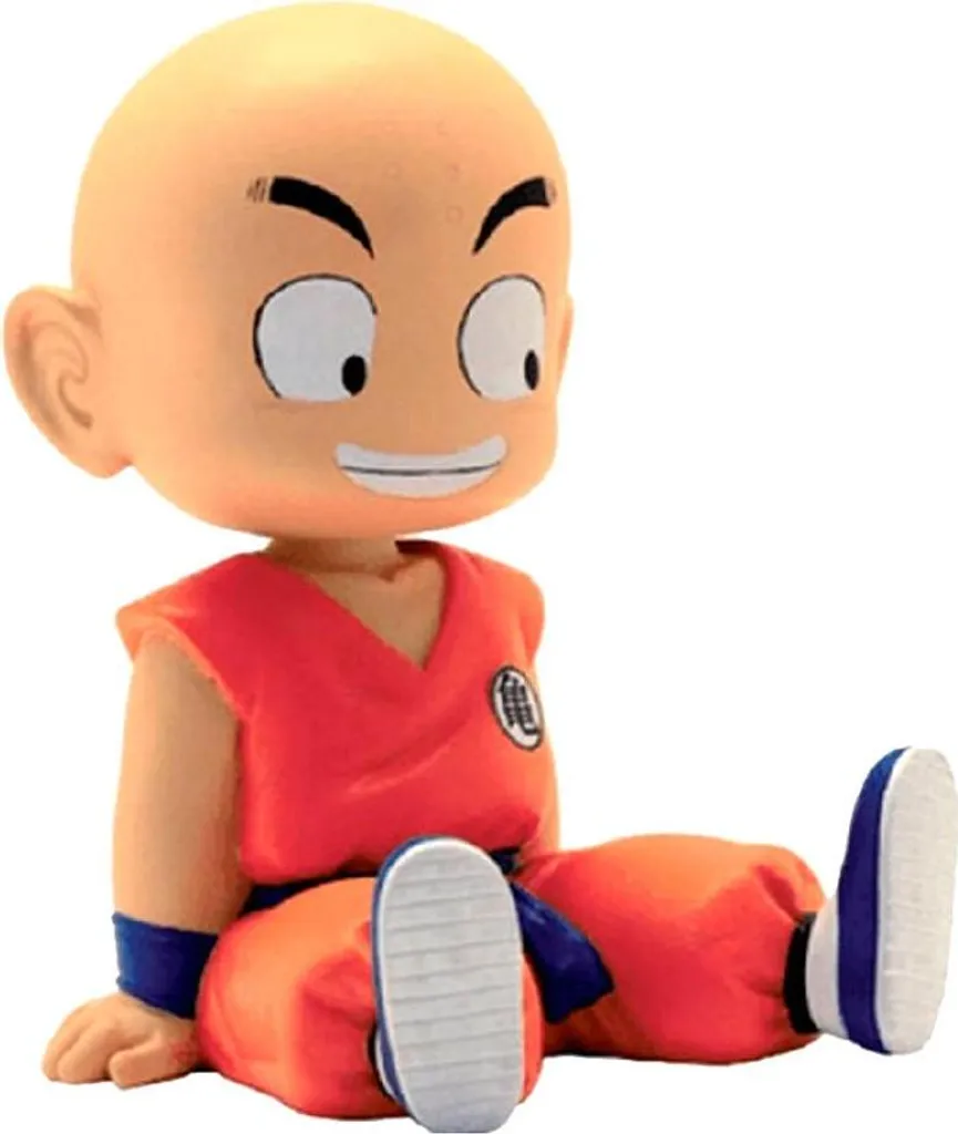 Gardez vos économies avec la Tirelire Krilin Chibi 15cm Anti-Choc PVC