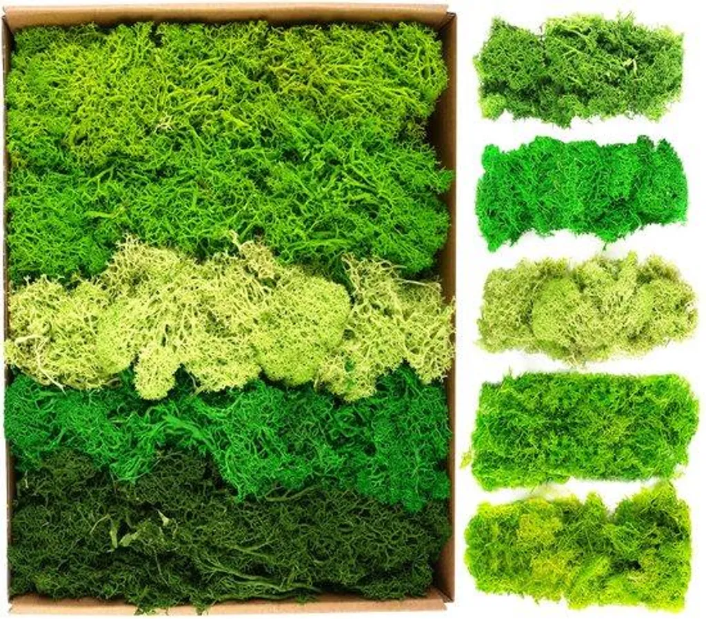 Mousse synthétique sans entretien 200g pour décor durable et sain