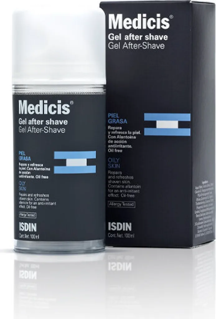 Gel après-rasage Isdin Medicis 100 ml soin apaisant et réparateur homme