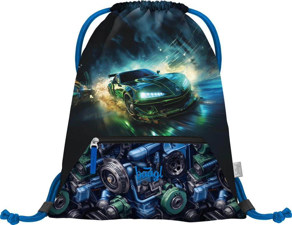 BAAGL Zippy Rennauto Schulranzen-Set 3tlg: Schulranzen, Produktbild 12