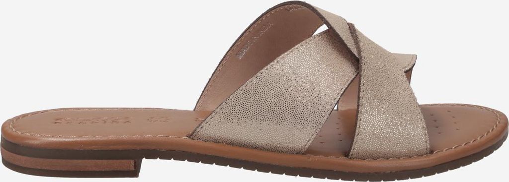 GEOX SOZY, Sandaletten in Gold für Damen, Größe 39