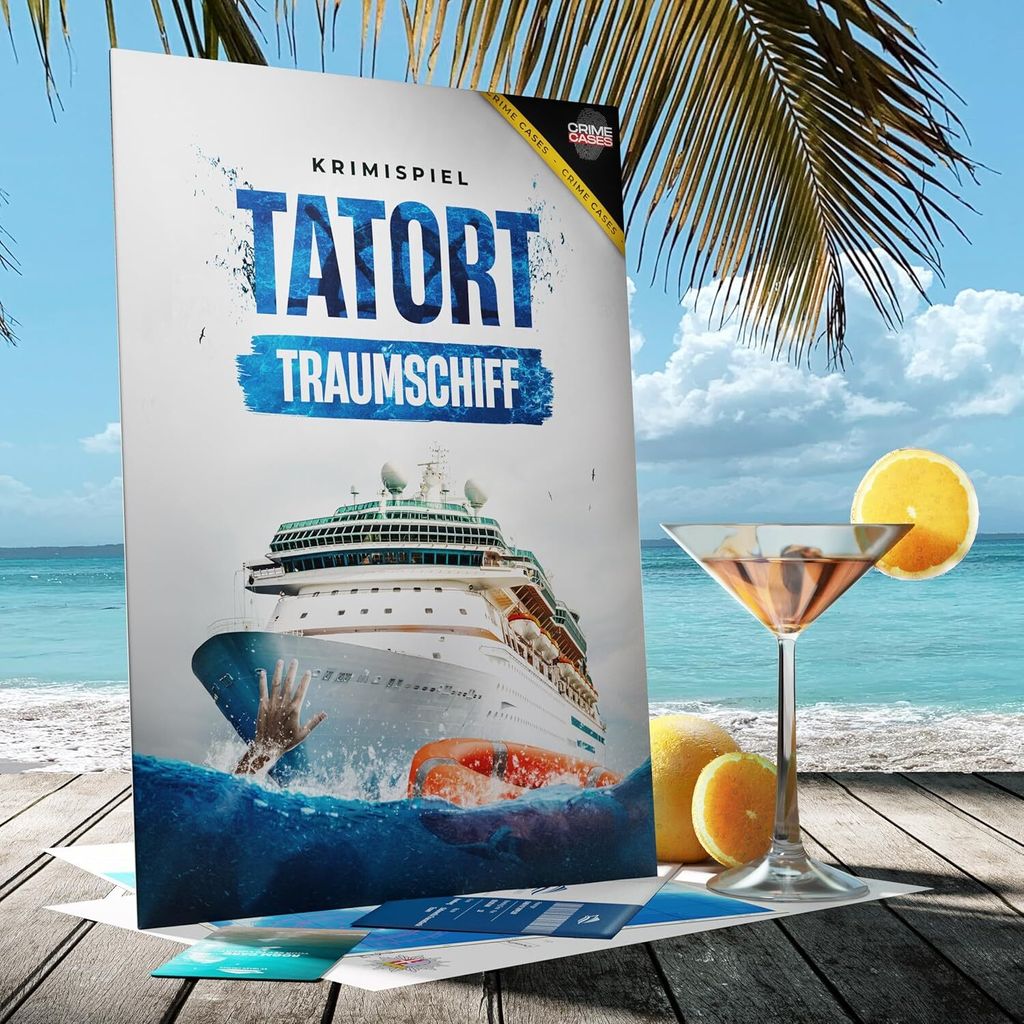 Krimispiel: Tatort Traumschiff I Spannendes Krimi Spiel für Produktbild 6