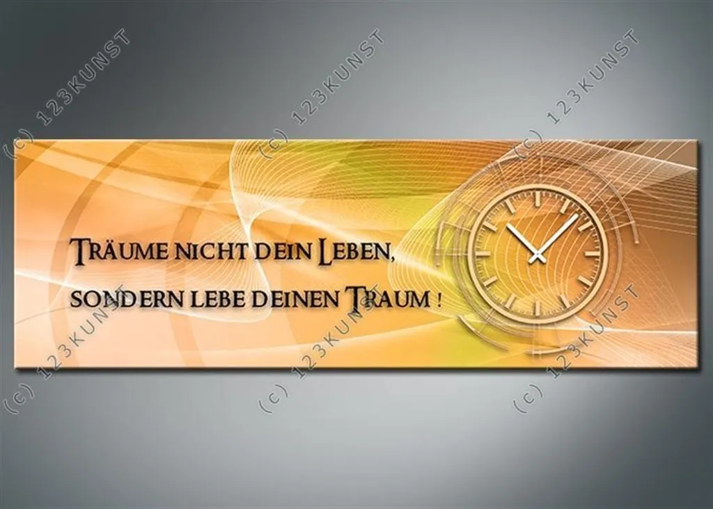 Horloge murale décorative pour cuisine et salon au design contemporain