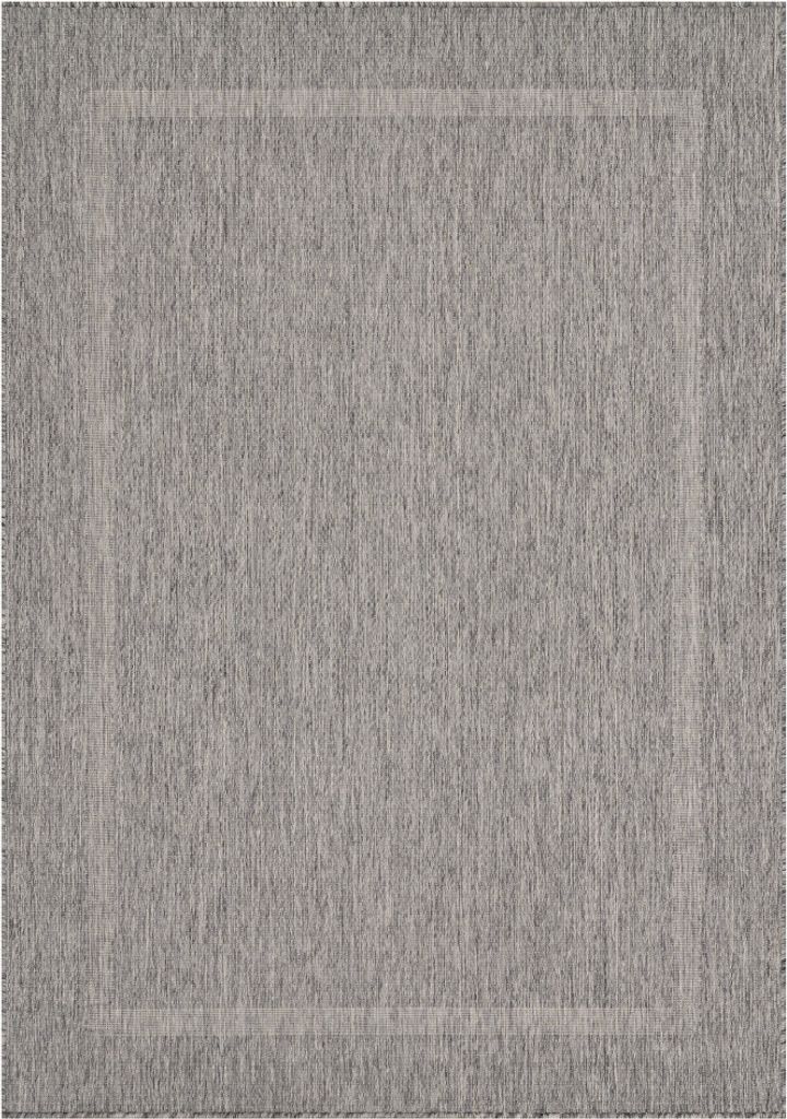 Outdoor Teppich RELAX Grau 120 cm x 170 cm
