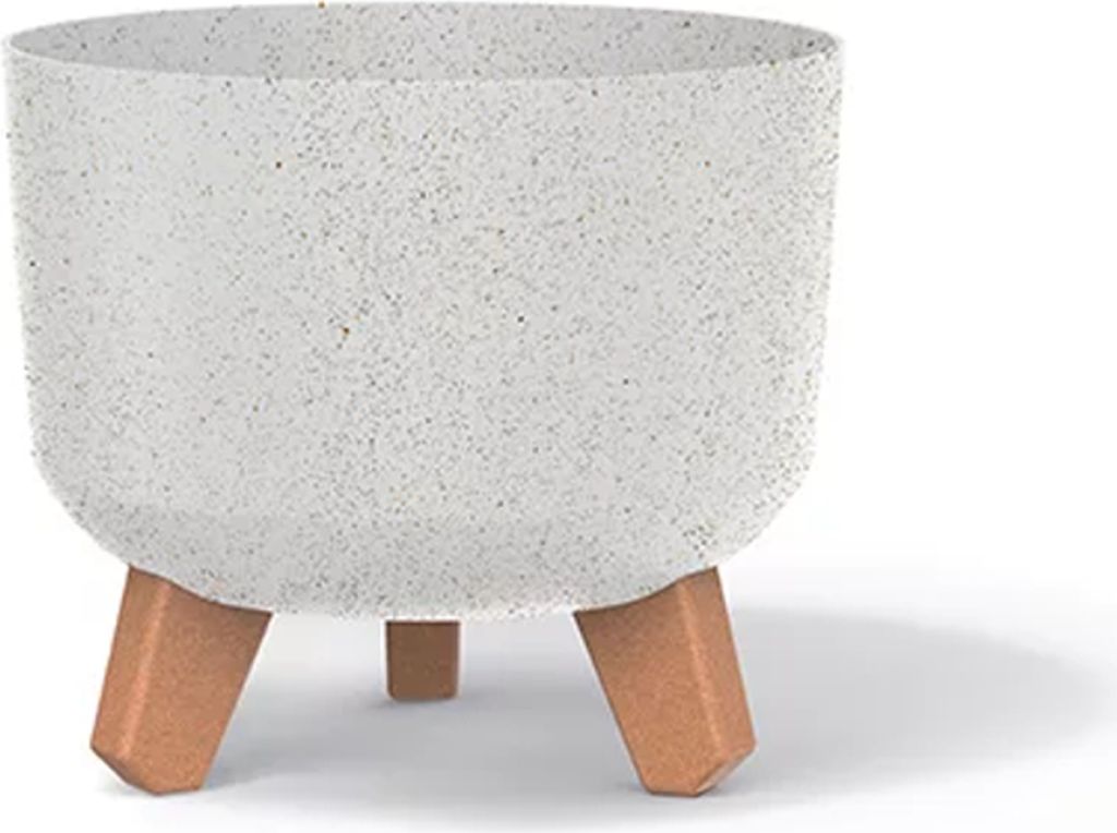 Prosperplast Gracia ECO Wood Pot de fleurs avec pieds Image du produit 
