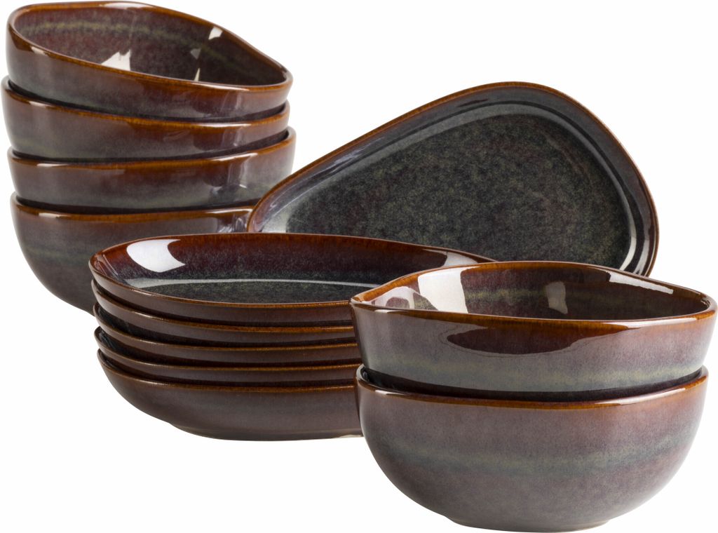 Snacking-Set, Steinzeug Snacking-Set, Steinzeug Cordelia Produktbild 