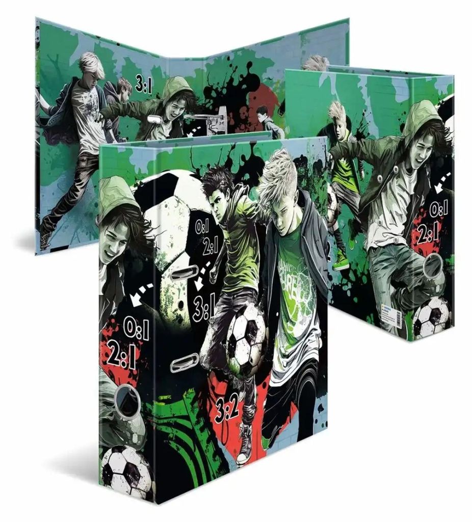 HERMA Motivordner "Street Soccer" DIN A4 70 mm