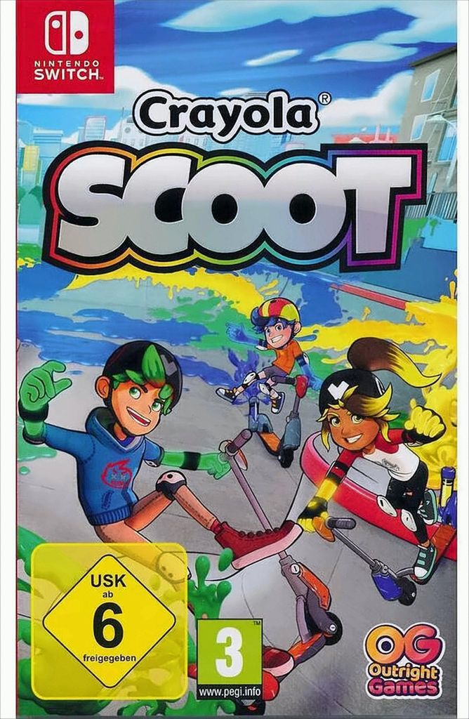 Outright Games Crayola Scoot, Nintendo Switch, Produktbild 