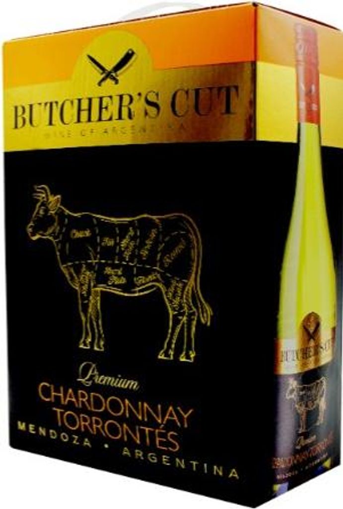 Butcher´s Cut Chardonnay-Torrontes 12,5% Vol. 3L BIB Produktbild 
