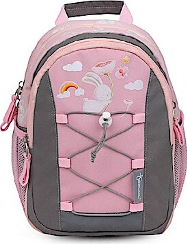 Belmil Mini Kiddy Kindergartenrucksack "Fluffy" für 1-3 Jährige Kinder mit Brustgurt