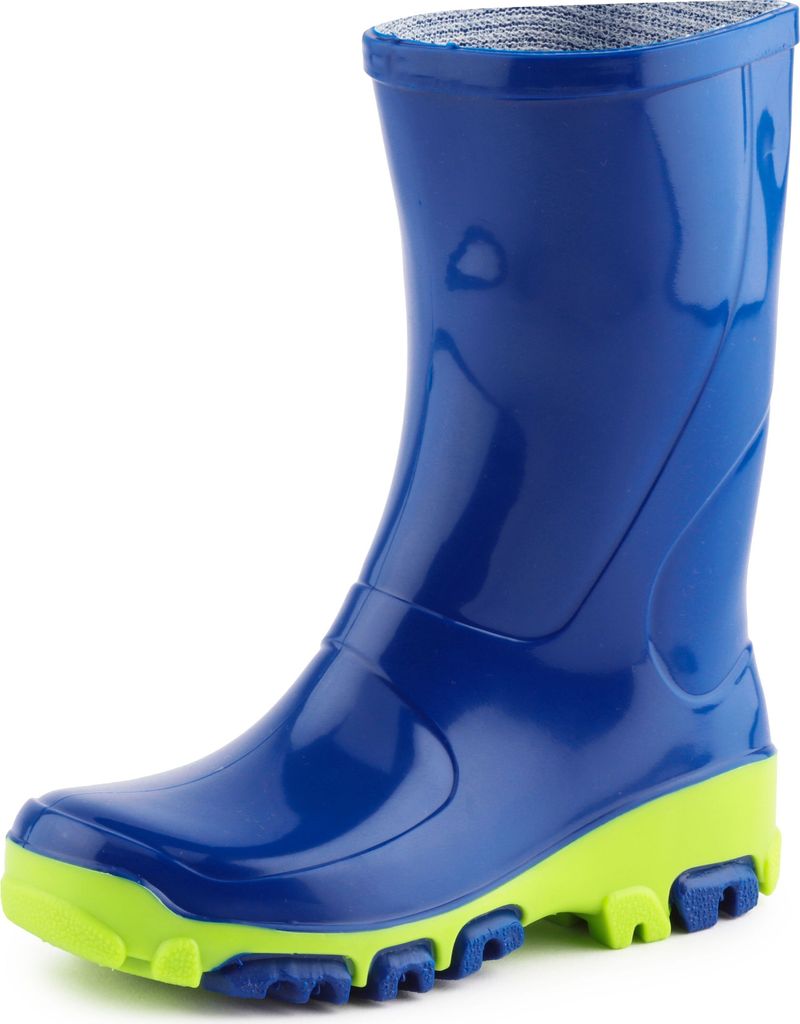 Ladeheid Kinder Mädchen Jungen Gummistiefel Regenschuhe LARB015 (Kornblume Aquamarin-2, 21)