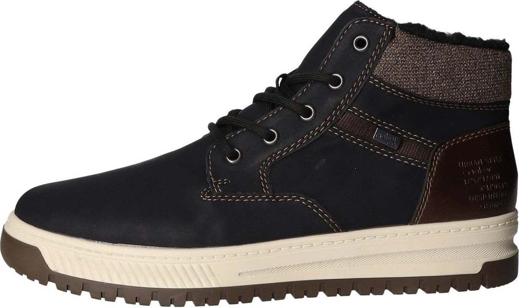 Rieker Veterschoenen Hoog  Veterschoenen Hoog - Zwart - Produktbild 