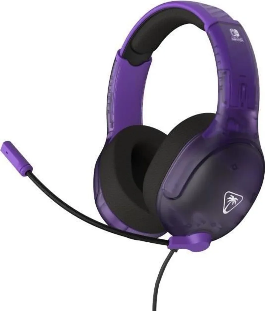 Cuffie da gioco, Turtle Beach Airlite Fit, Nintendo Switch, cuffie da 40 mm, Phantom Violet