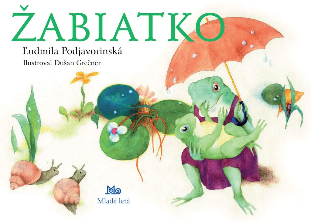 Žabiatko livre éducatif rimes et poésies de Ľudmila Podjavorinská