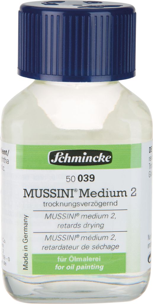 MUSSINI Medium 2 - 60ml Öl Hilfsmittel Schmincke 50 039 025 Produktbild 