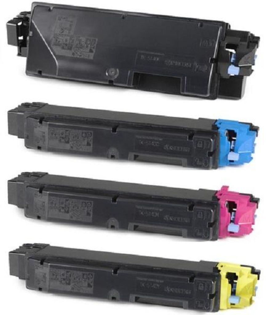 XL Tonerkartuschen Set TK-5380 Schwarz, Cyan, Magenta, Gelb kompatibel mit Kyocera ECOSYS PA4000 cx, MA4000 cix, MA4000 cifx