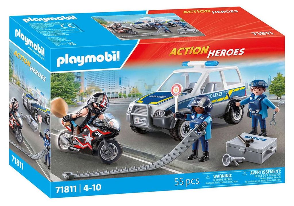 PLAYMOBIL Action Heroes : Opération policière - 71811 Image du produit 