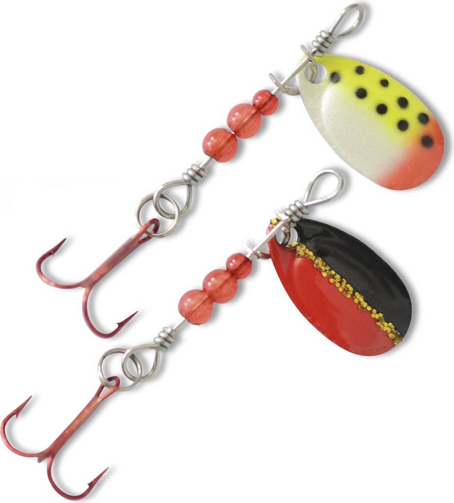 Quantum Magic Trout UL Spinner (2 Stück), Größe:0, Farbe:Flash