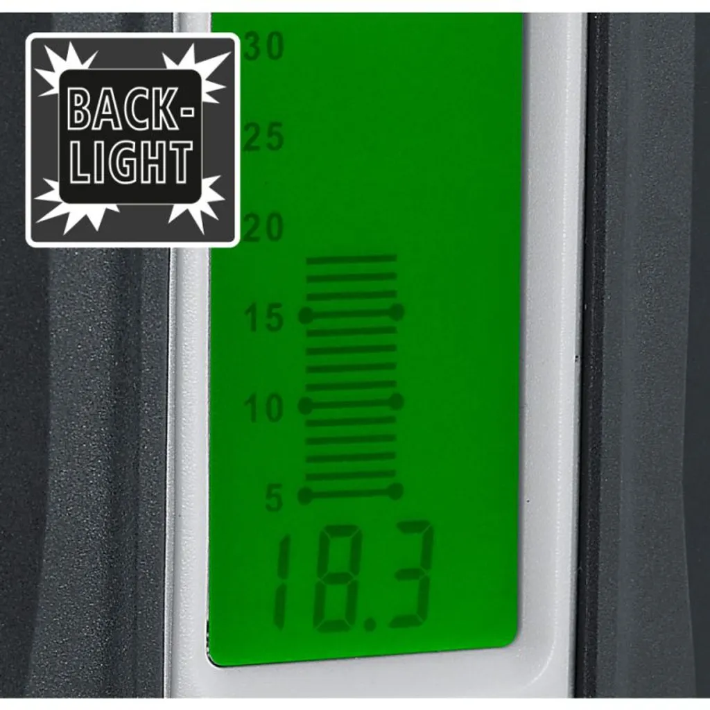 Testeur d'humidité Laserliner DampFinder Compact avec écran LCD clair - 8
