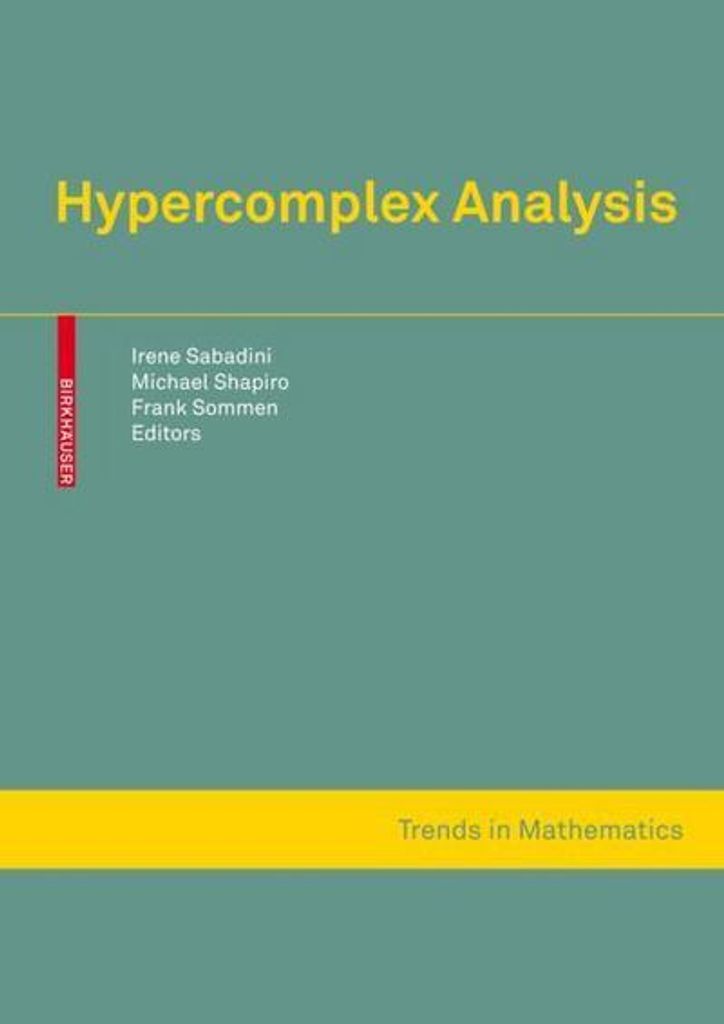 Hypercomplex Analysis