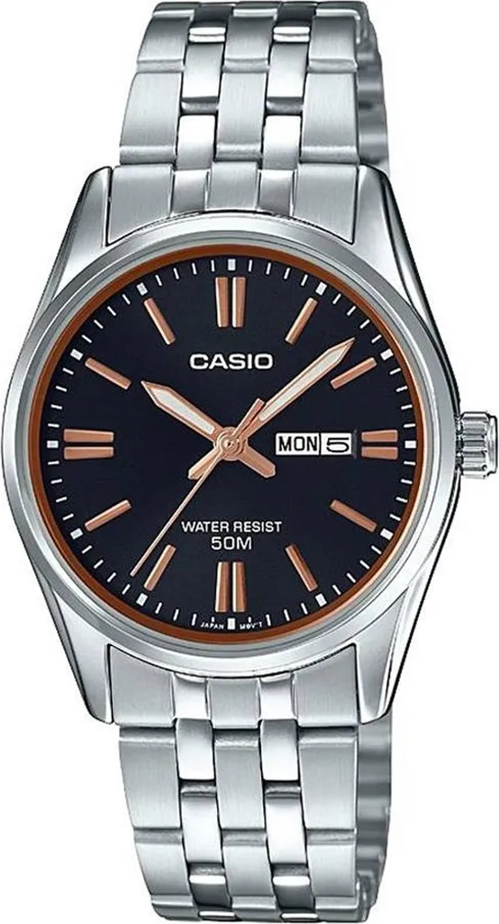 Orologio Donna Casio LTP-1335D-1A2VDF Acciaio Nero - Stile & Funzione