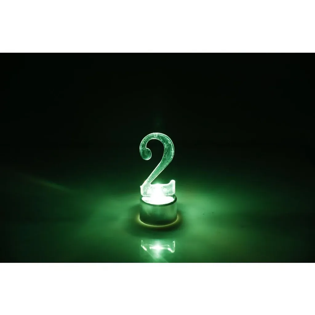 Lampe Décorative Lettre et Chiffre LED Accessoire Maison à Poser