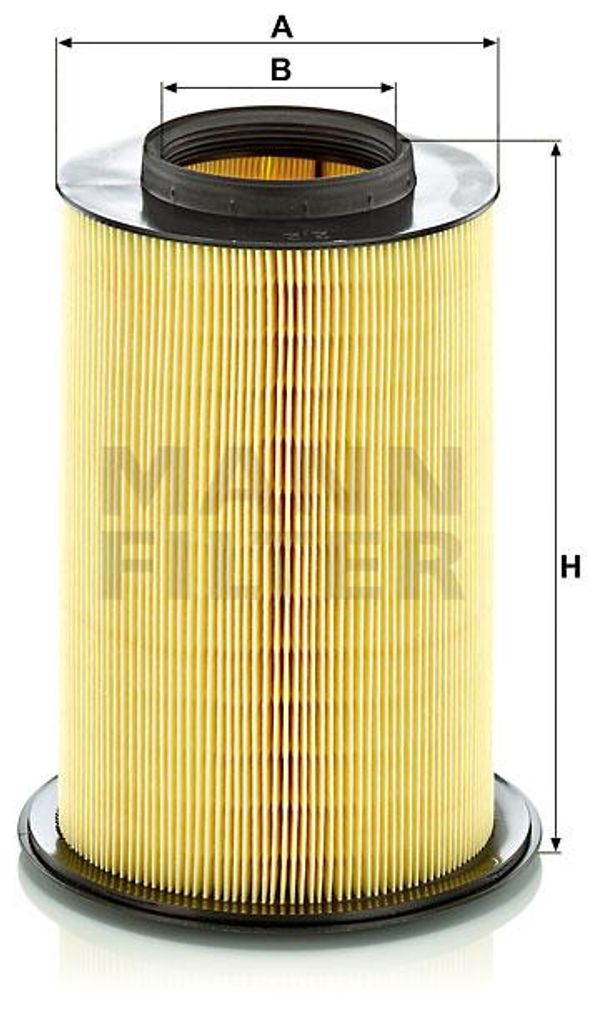 MANN-FILTER C 16 134/2 Vzduchový filter – pre osobné Obrázok produktu 