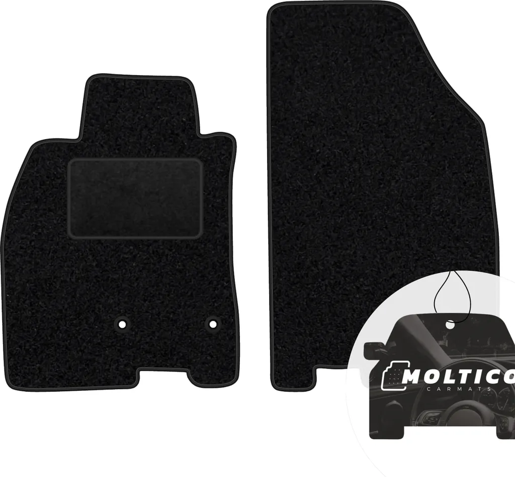 Tappetini per Renault Fluence 2010-2016: Comfort in Velours Nero