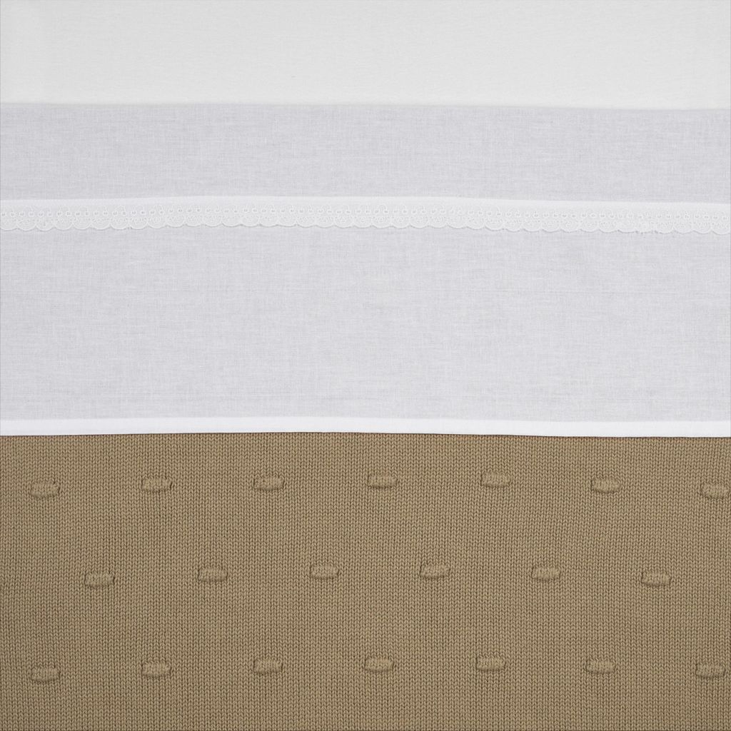 Meyco Bettlaken Ruffle Offwhite