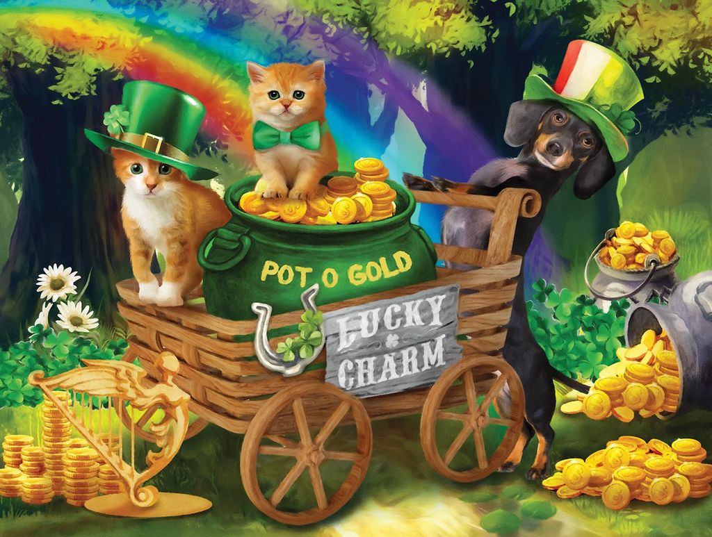 SunsOut Puzzle XXL Teile - Lucky Charms - 300 Teile