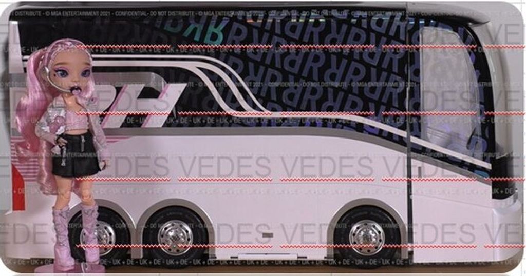 MGA Entertainment Rainbow Vision World Tour Bus & Stage, Produktbild 
