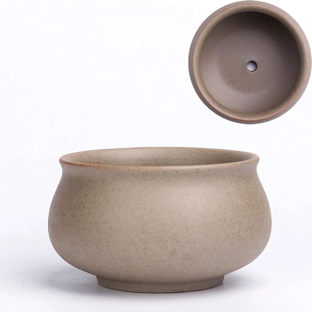 2st Keramik Blumentopf Mini-Kaktus Desktop-blumentopf Kleine Behälter Töpfe Für Zimmerpflanzen Desktop- Pflanzenvase Saftiger Pflanzentopf Sukku...