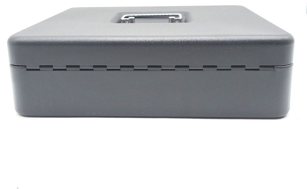 Pokladna HMF s deskou na počítání euromincí 30x24x9cm černá Obrázek produktu 16