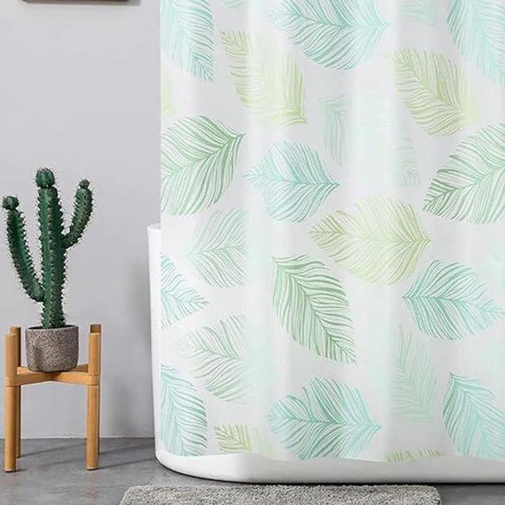 Rideau de douche 200 x 240 cm grand format imperméable pour baignoire