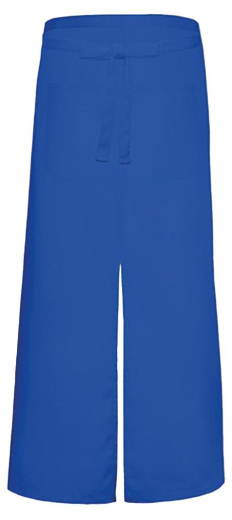 Link Kitchen Wear - Bistroschürze, Vorderer Schlitz LT4679 (Einheitsgröße) (Königsblau)