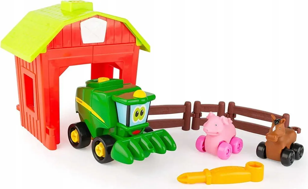 John Deere Kids Corey Combine Jouet de Construction à Assembler 46150