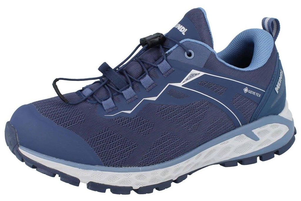 MEINDL Power Walker Damen Trekkingschuhe blau silber Produktbild 